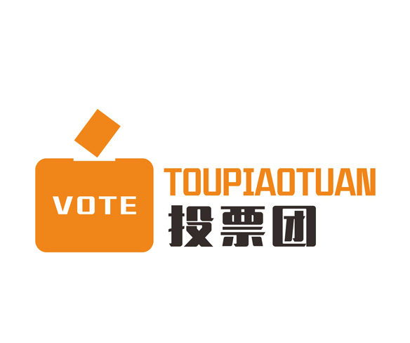 投票团网站标志设计